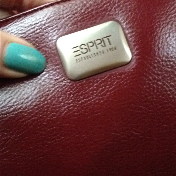 Super cute esprit bag burgundy - Picture 5 of 5